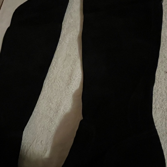 Chocolate Blu Duffy Wedge Black Boots Sz 9 1/2 - Picture 4 of 8